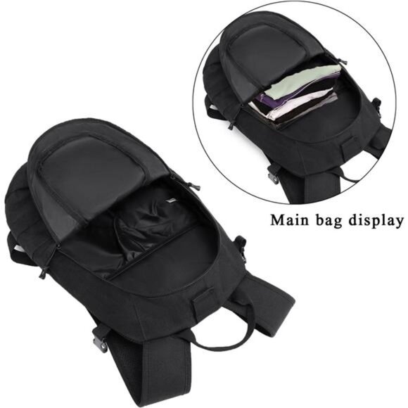 15L Motorcycle Backpack Tactical Bag Rucksacks for Outdoor Camping Trekking - Picture 3 of 7